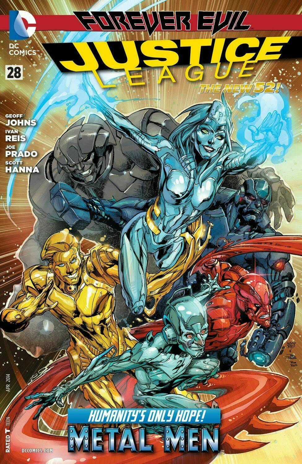 Justice League Chapter 28 trang 1