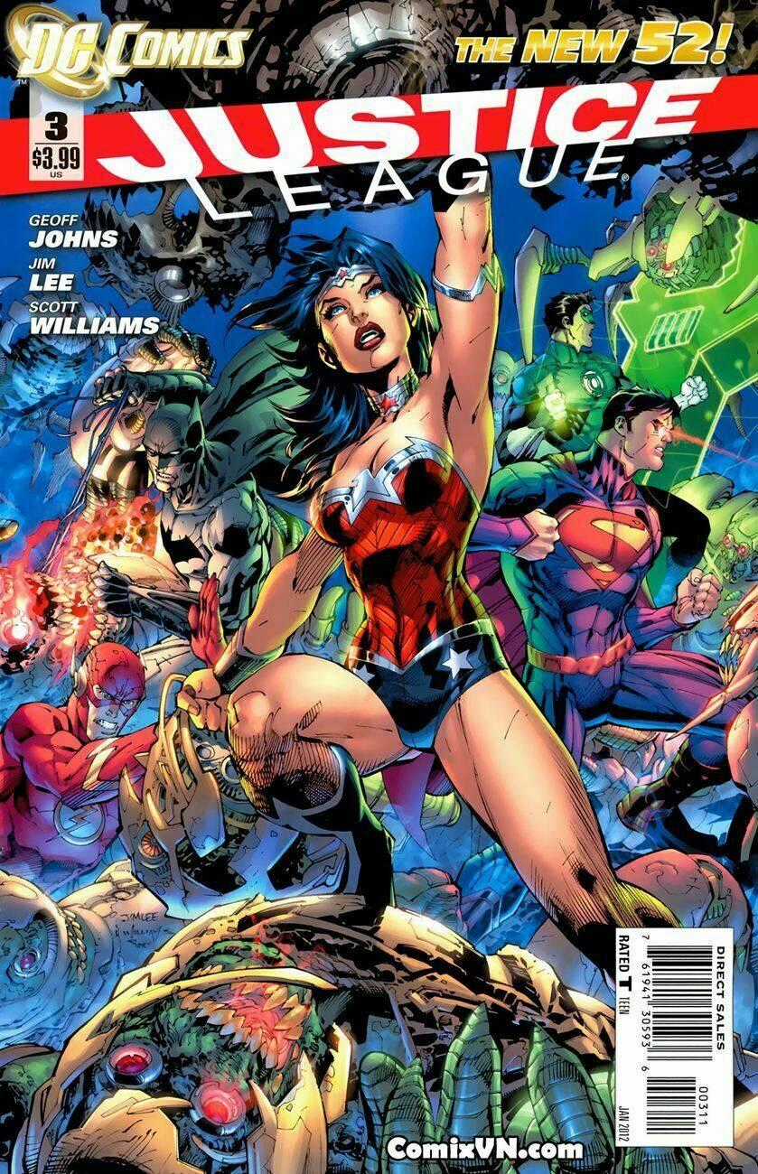 Justice League Chapter 3 trang 0