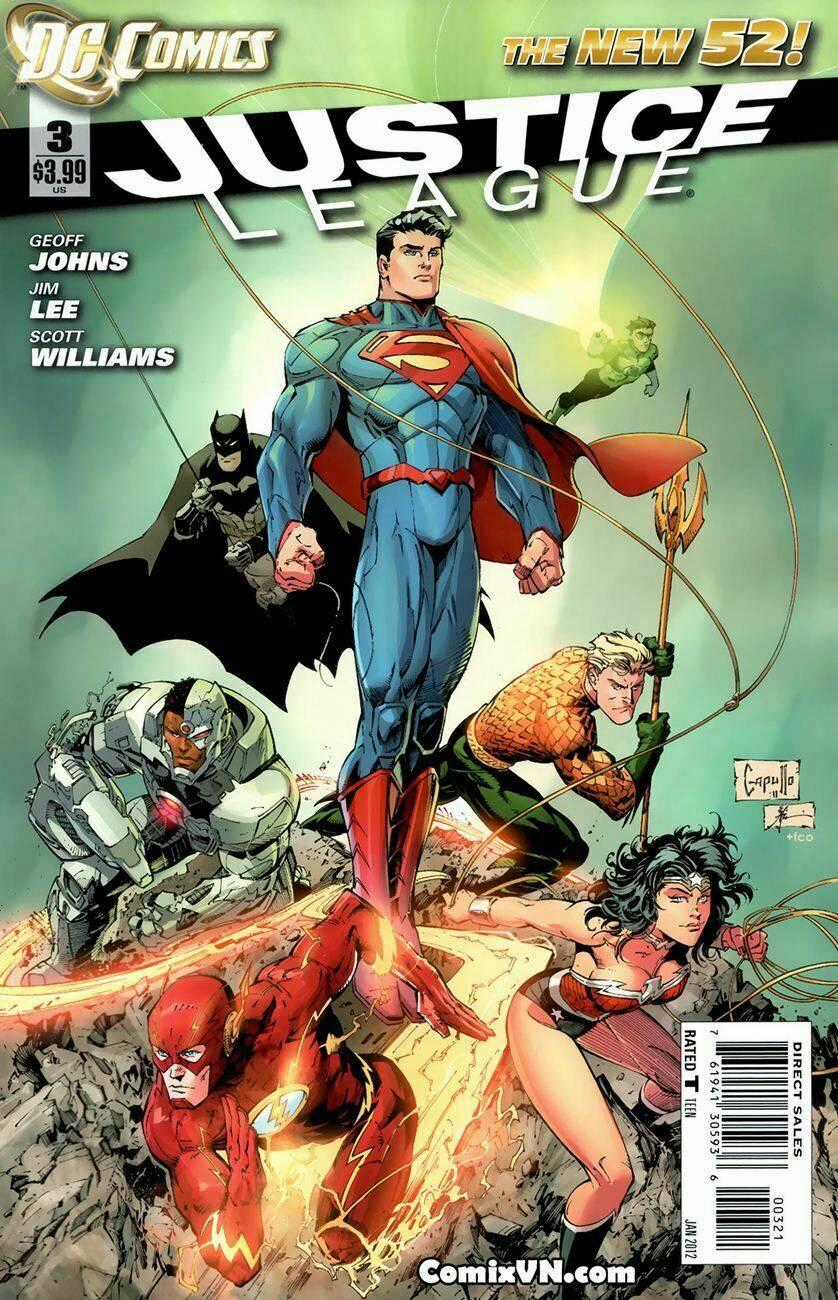 Justice League Chapter 3 trang 1