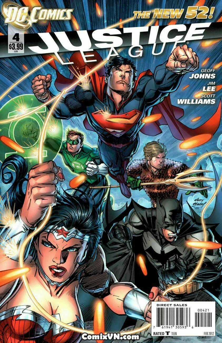 Justice League Chapter 4 trang 1