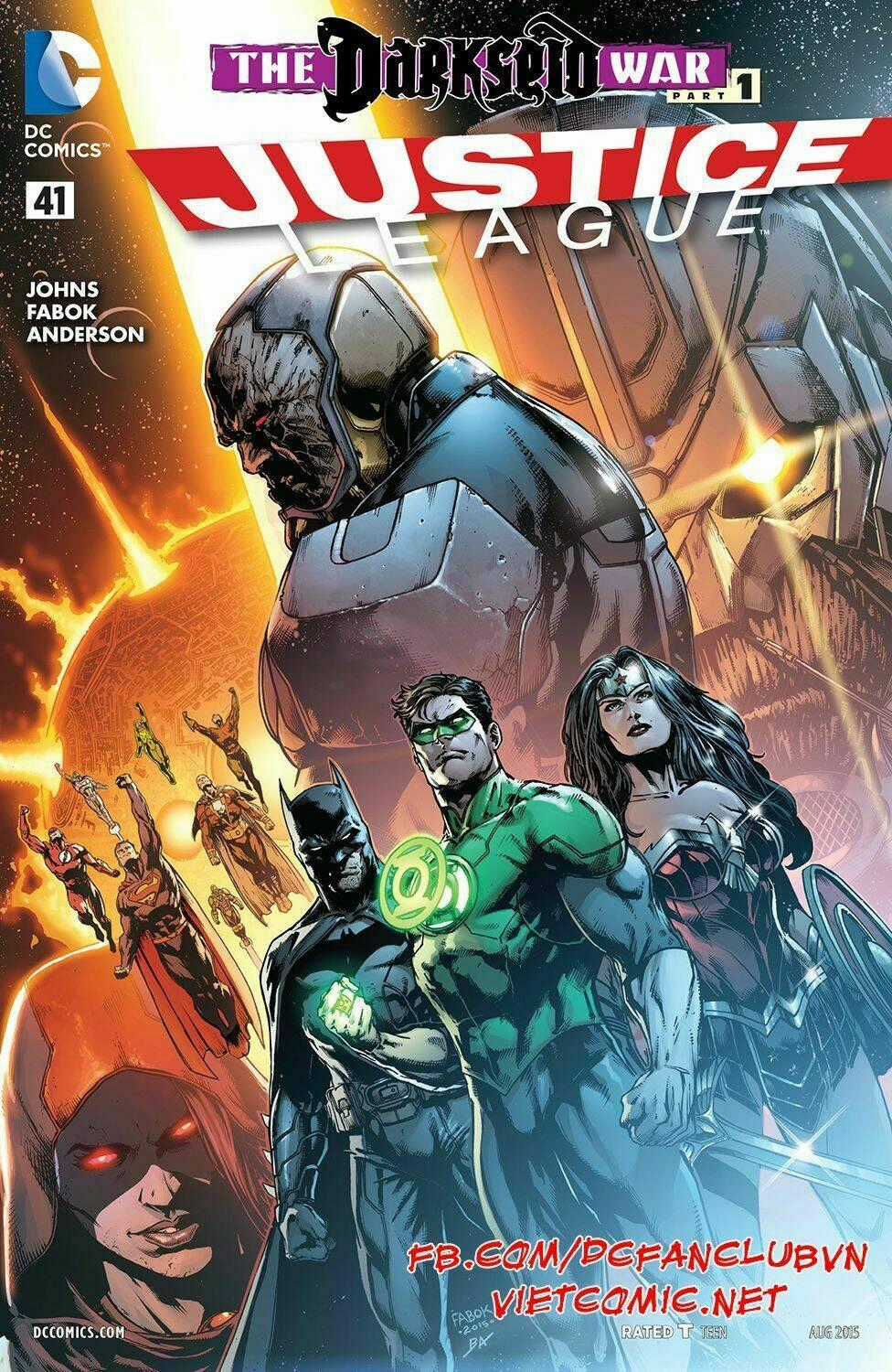 Justice League Chapter 41 trang 0