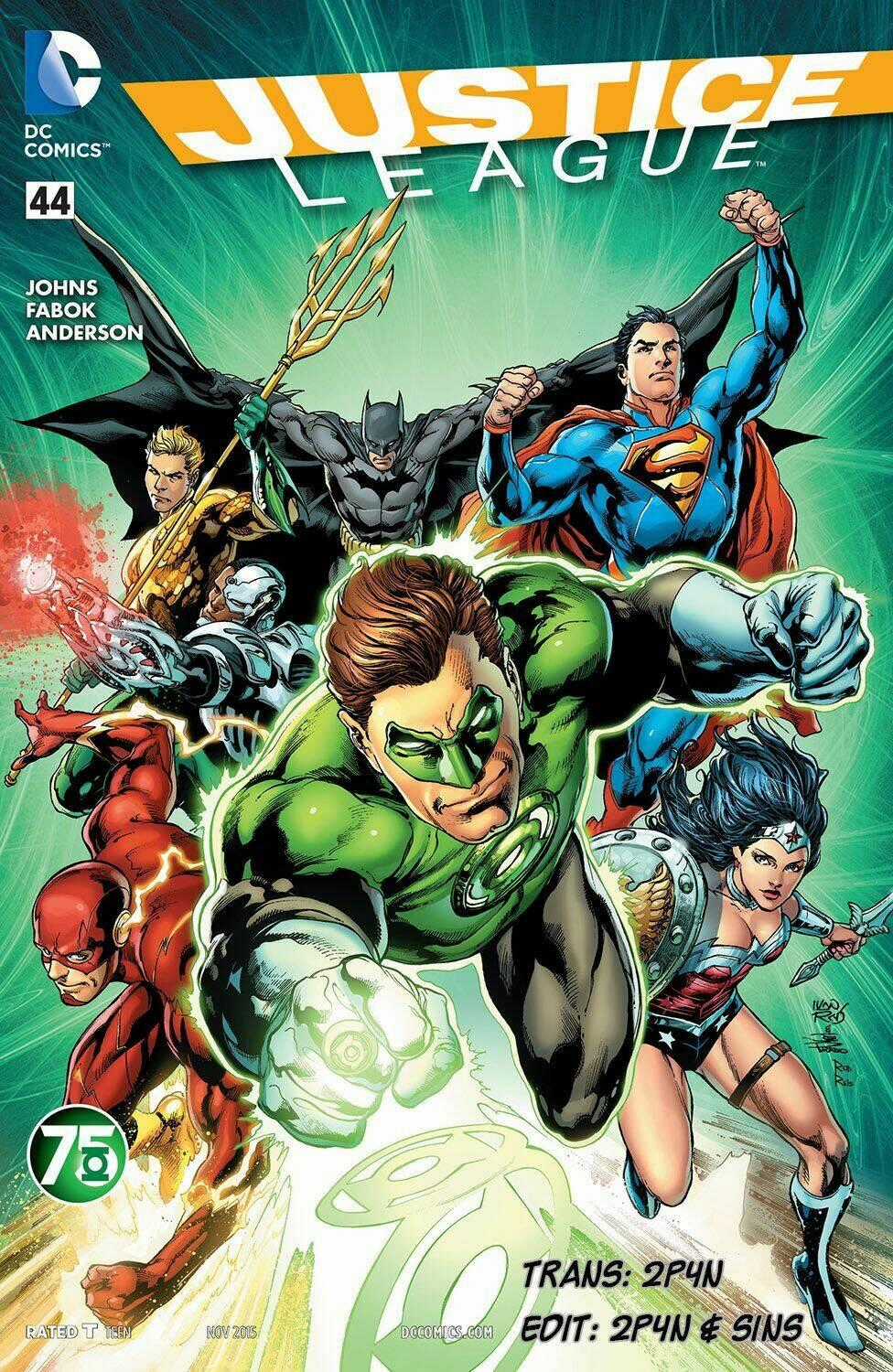 Justice League Chapter 44 trang 1