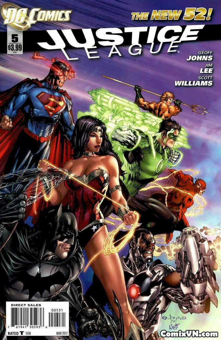 Justice League Chapter 5 trang 0