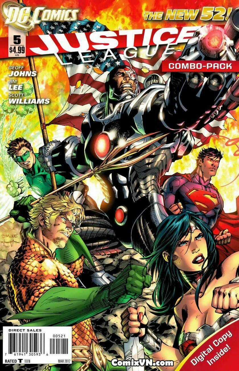 Justice League Chapter 5 trang 1