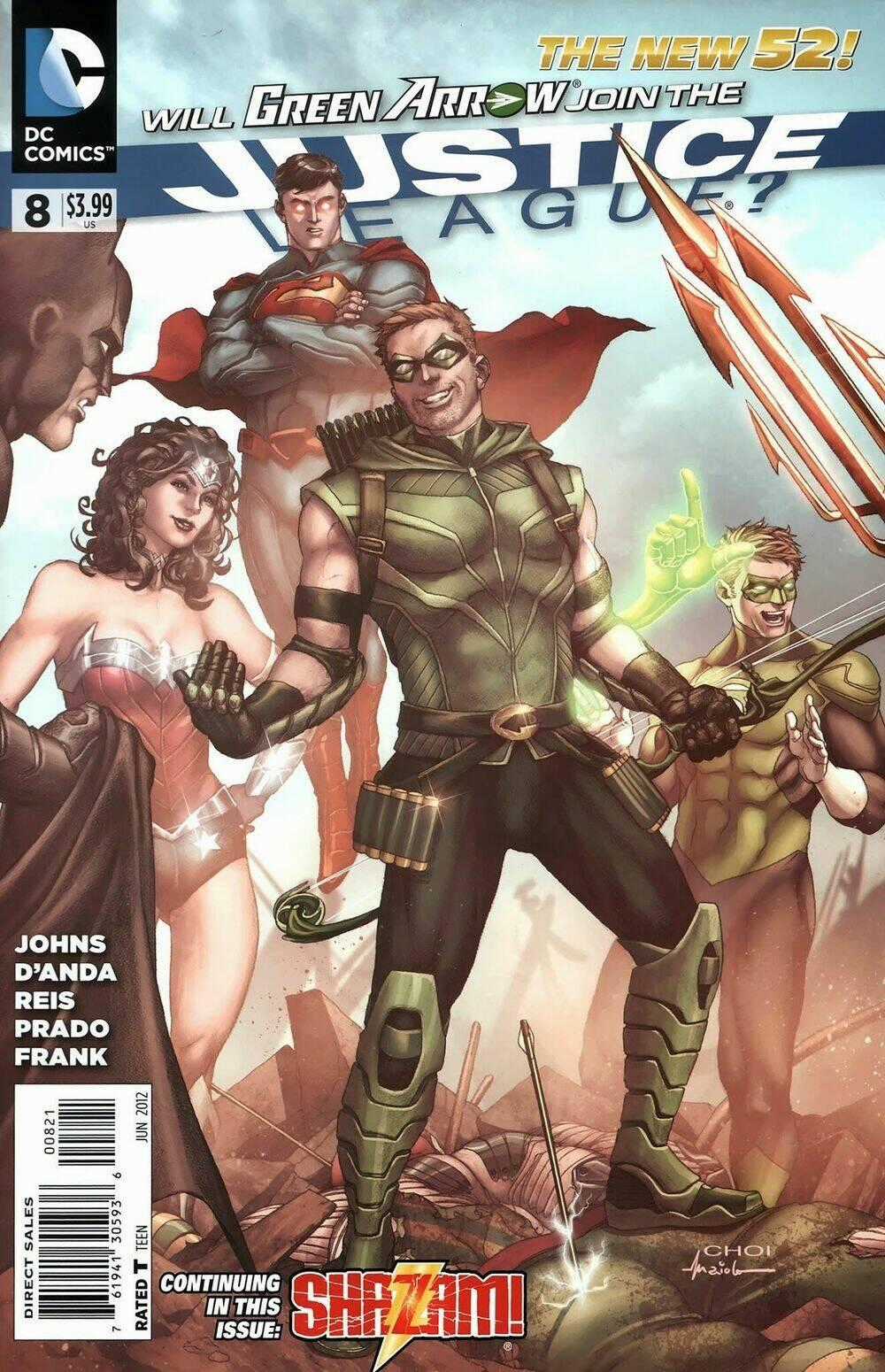 Justice League Chapter 8 trang 1