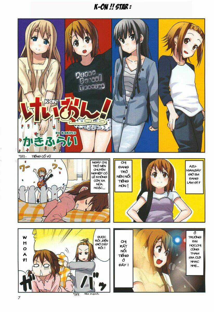 K-On! College + High School Chapter 1 trang 1