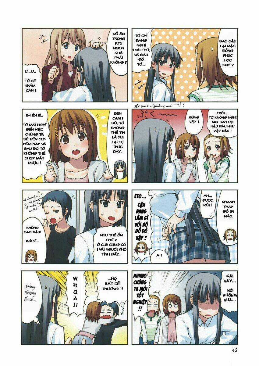 K-On! College + High School Chapter 2 trang 1