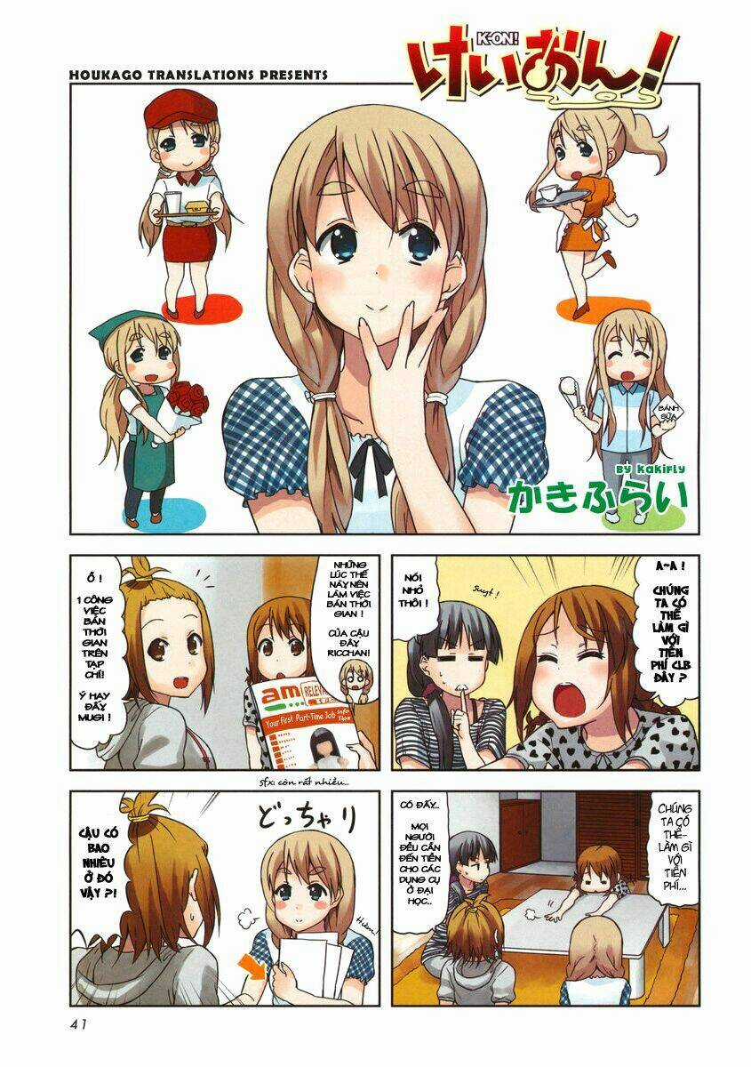 K-On! College + High School Chapter 4 trang 1