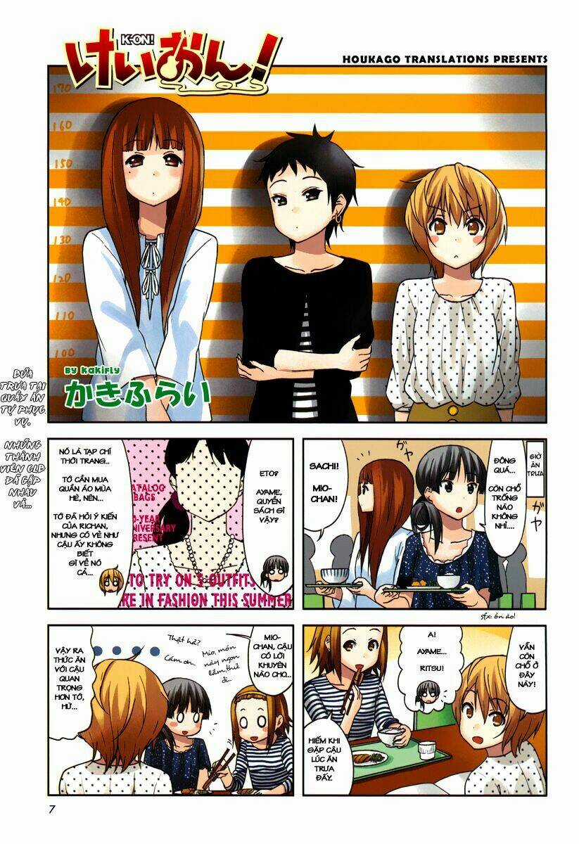 K-On! College + High School Chapter 7 trang 1