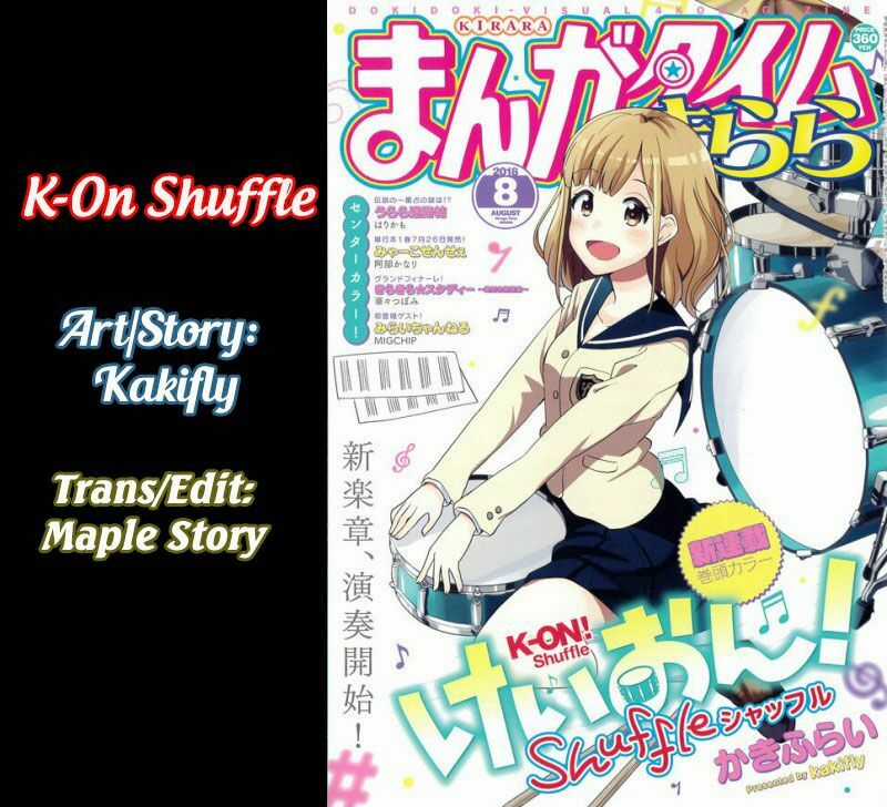 K-On Shuffle Chapter 0 trang 1