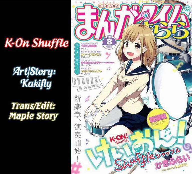 K-On Shuffle Chapter 30 trang 0