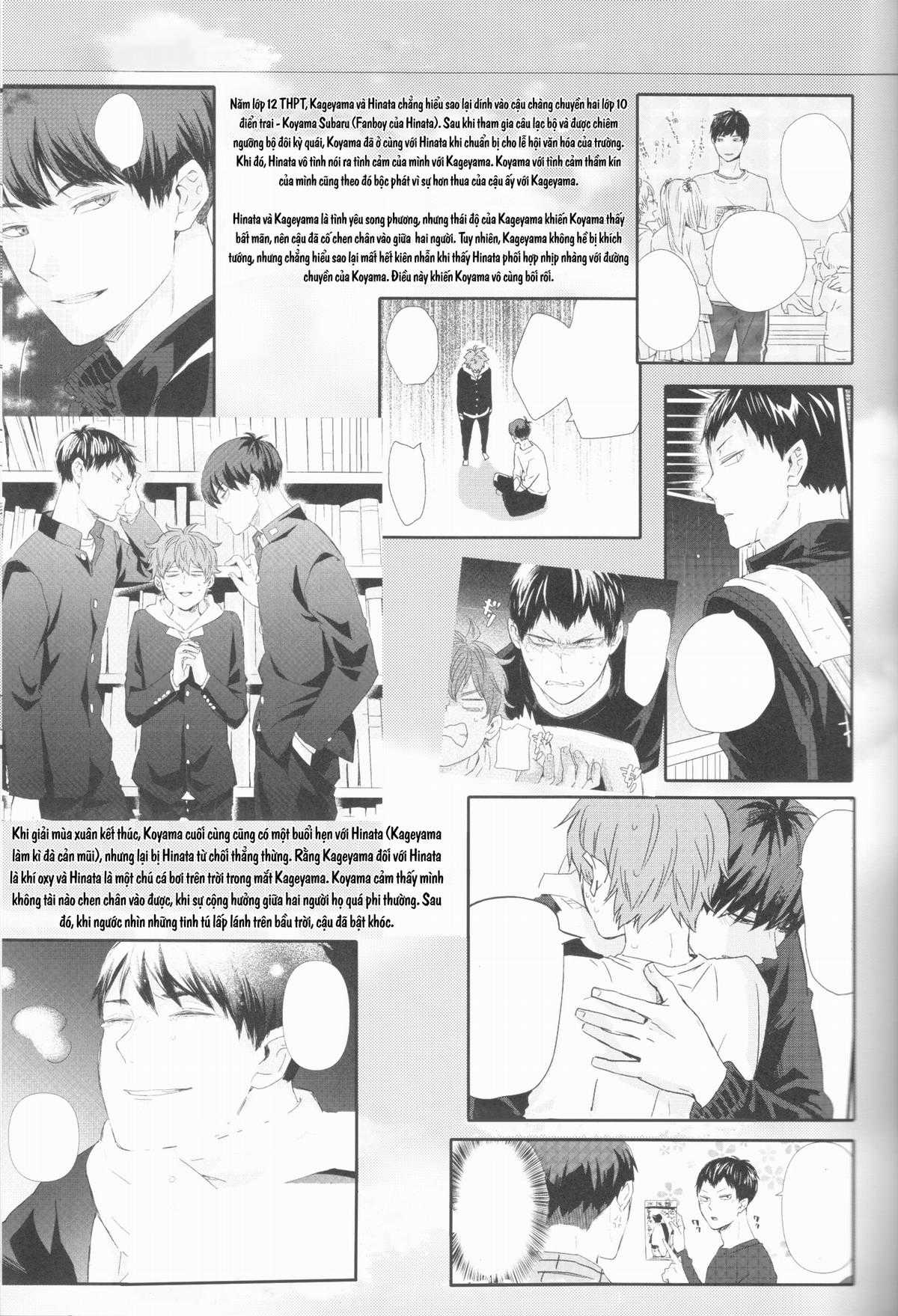 [KAGEHINA DOUJINSHI] - CÁ BƠI TRÊN TRỜI Chapter 3 trang 1