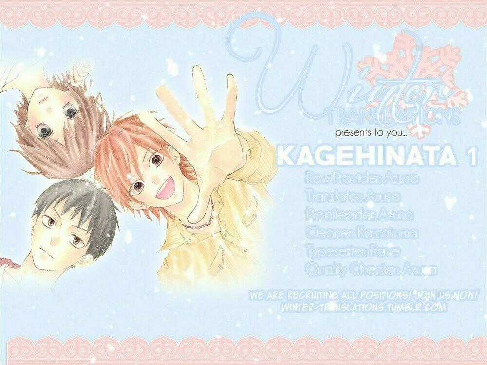 Kagehinata Takeuchi Ayaka Chapter 1 trang 0