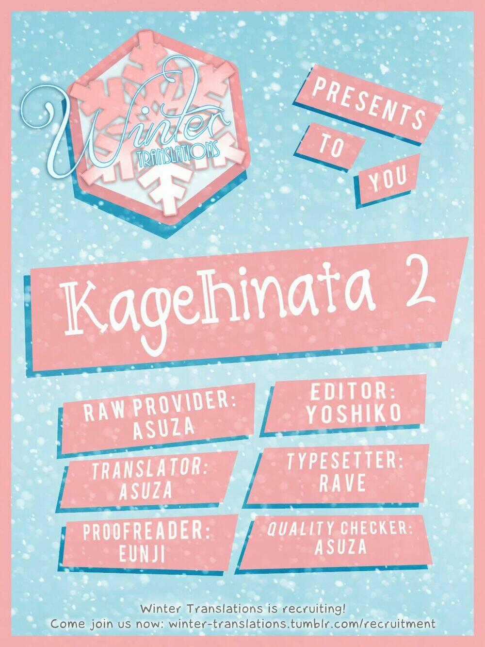 Kagehinata Chapter 2 trang 0