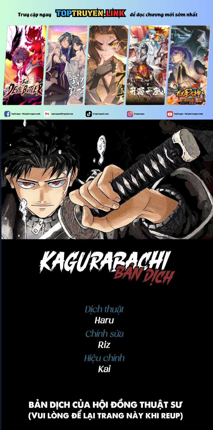 Kagurabachi Chapter 35 trang 1