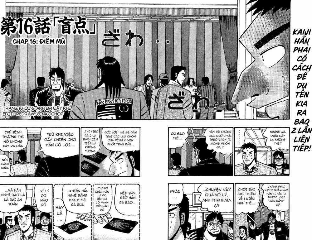 Kaiji Chapter 16 trang 1