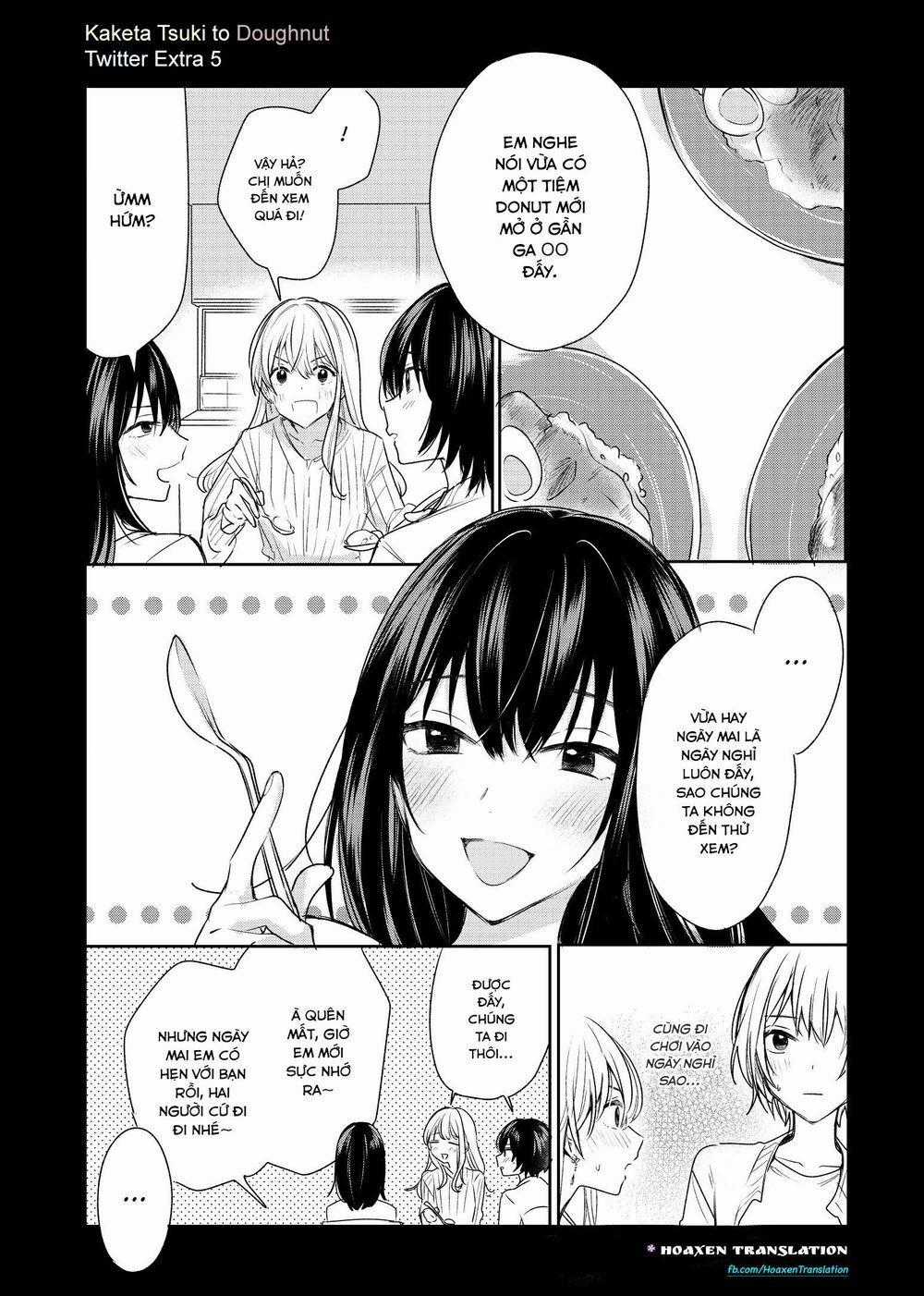 Kaketa Tsuki To Doughnut Chapter 8.1 trang 0