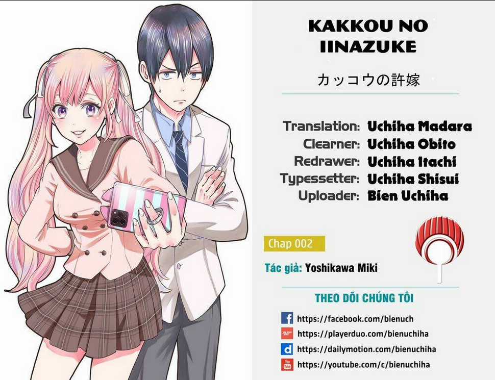 Kakkou No Iinazuke Chapter 2 trang 0