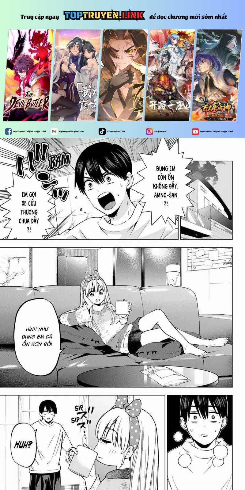 Kakkou No Iinazuke Chapter 204 trang 1