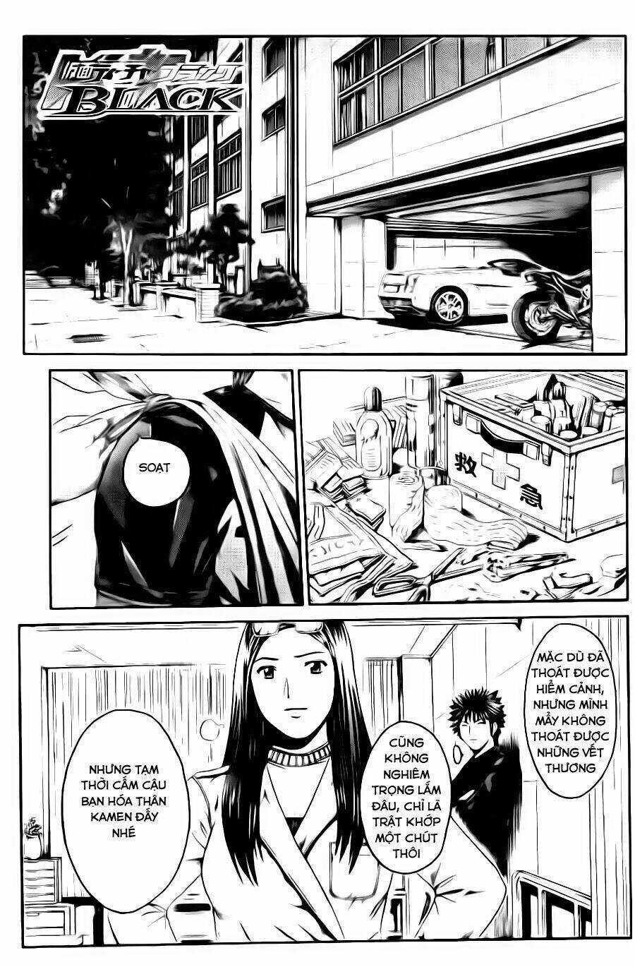 Kamen Teacher Black Chapter 38 trang 1