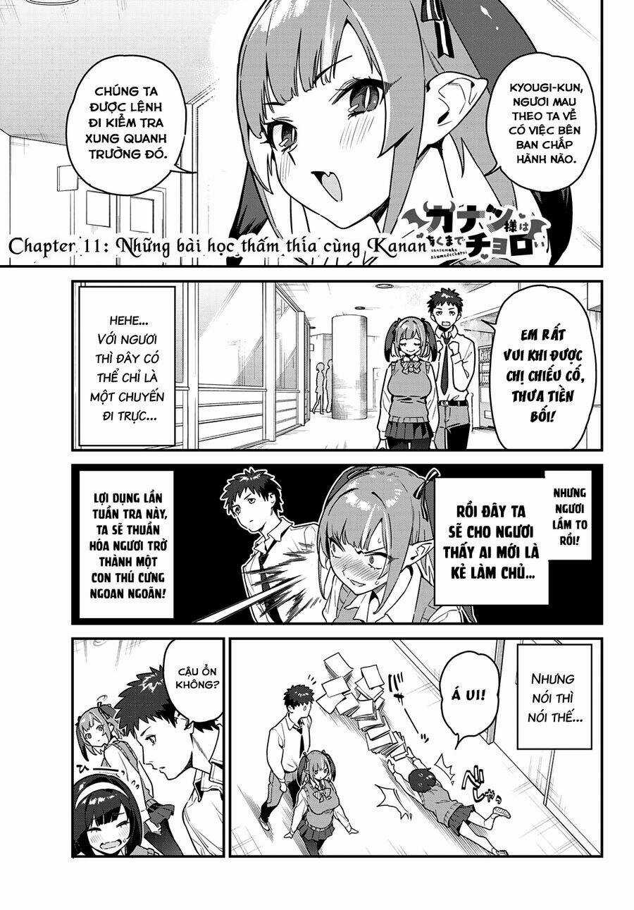 Kanan-Sama Wa Akumade Choroi Chapter 11 trang 1