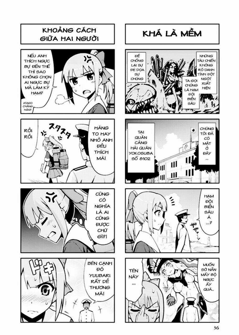 Kancolle - Anthology Comic Yokosuka Guardian Office Edition Chapter 5 trang 1