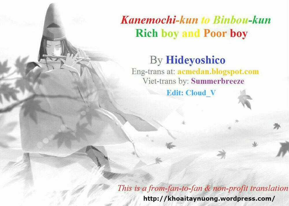 Kanemochi-Kun To Binbou-Kun Chapter 5 trang 1