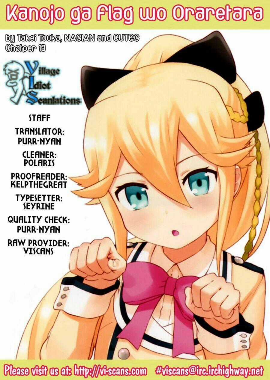 Kanojo Ga Flag O Oraretara Chapter 13 trang 0