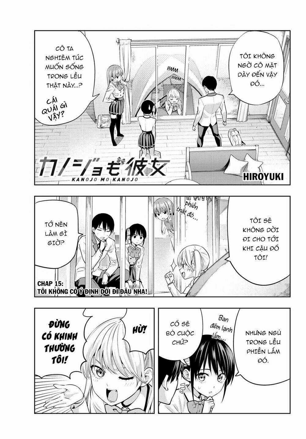 Kanojo Mo Kanojo Chapter 15 trang 1