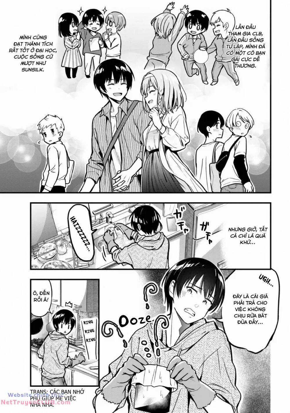 Kanojo Ni Uwaki Sareteita Ore Ga, Koakuma Na Kouhai Ni Natsukareteimasu Chapter 3 trang 1