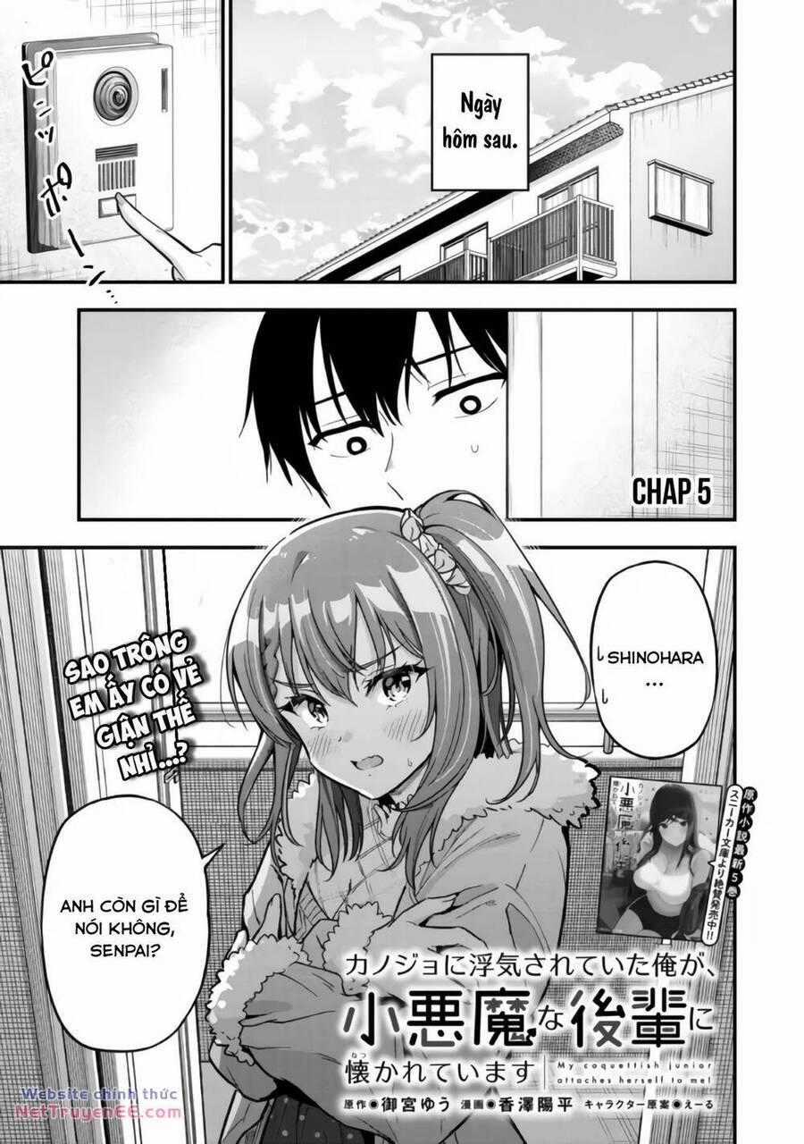 Kanojo Ni Uwaki Sareteita Ore Ga, Koakuma Na Kouhai Ni Natsukareteimasu Chapter 5 trang 1