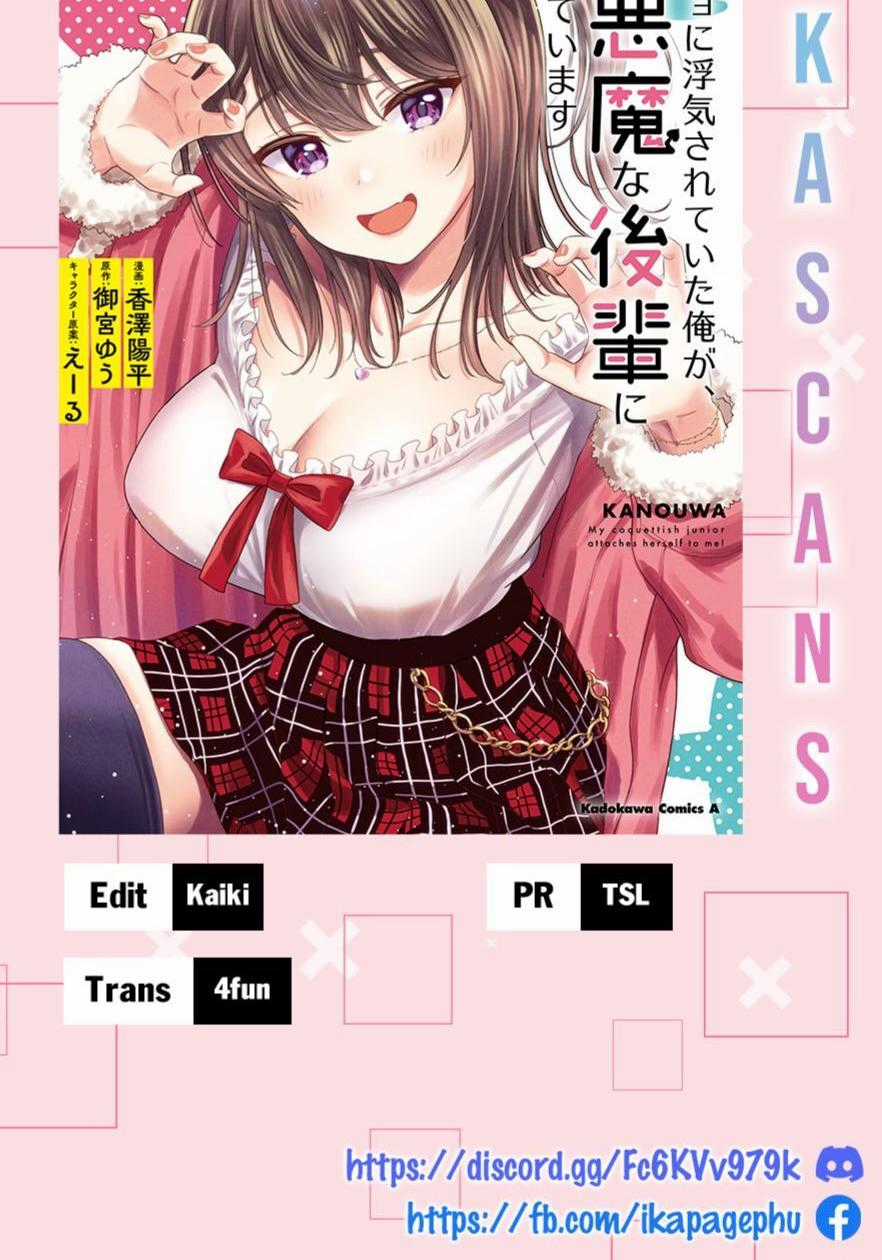 Kanojo Ni Uwaki Sareteita Ore Ga, Koakuma Na Kouhai Ni Natsukareteimasu Chapter 6 trang 0