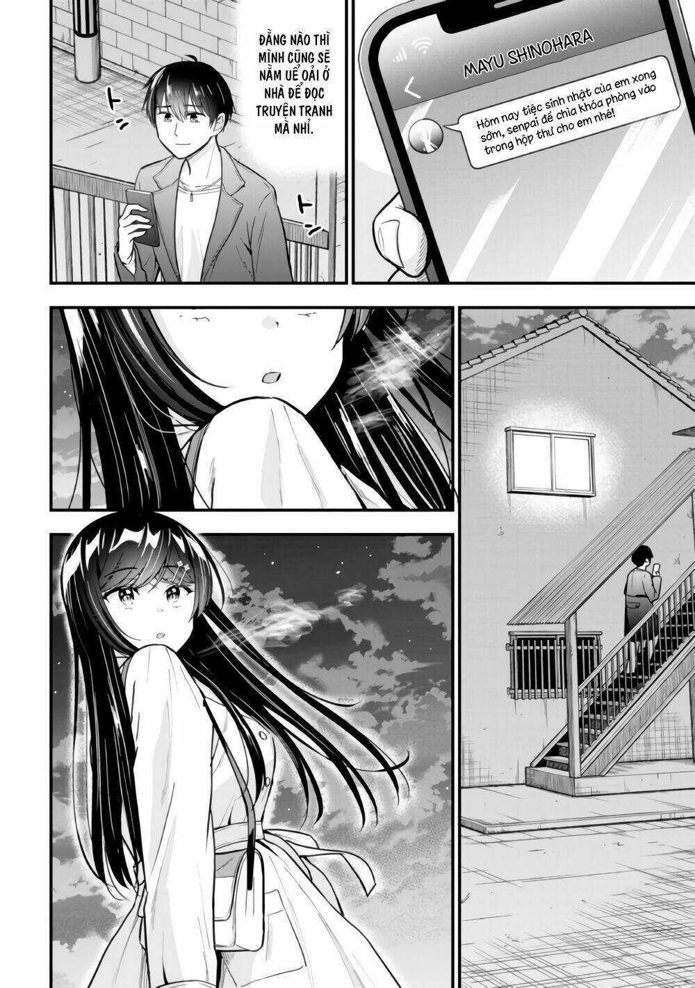 Kanojo Ni Uwaki Sareteita Ore Ga, Koakuma Na Kouhai Ni Natsukareteimasu Chapter 7.2 trang 1