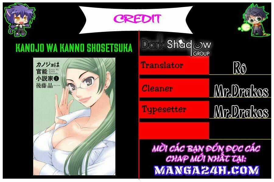 Kanojo Wa Kanno Shosetsuka Chapter 0 trang 0