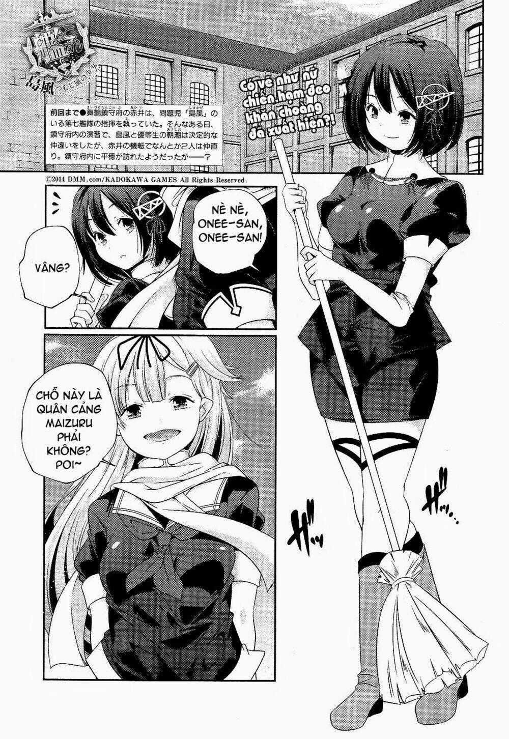 Kantai Collection - Shimakaze Tsumujikaze No Shoujo Chapter 7 trang 0