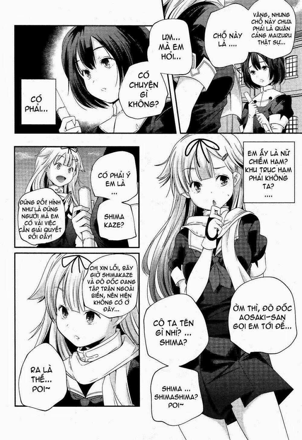 Kantai Collection - Shimakaze Tsumujikaze No Shoujo Chapter 7 trang 1