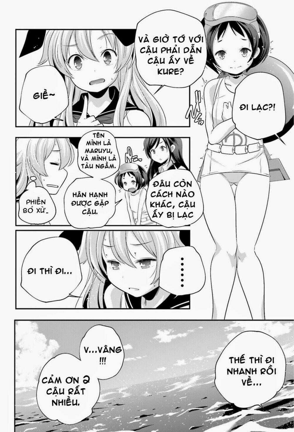 Kantai Collection - Shimakaze Tsumujikaze No Shoujo Chapter 8.5 trang 1