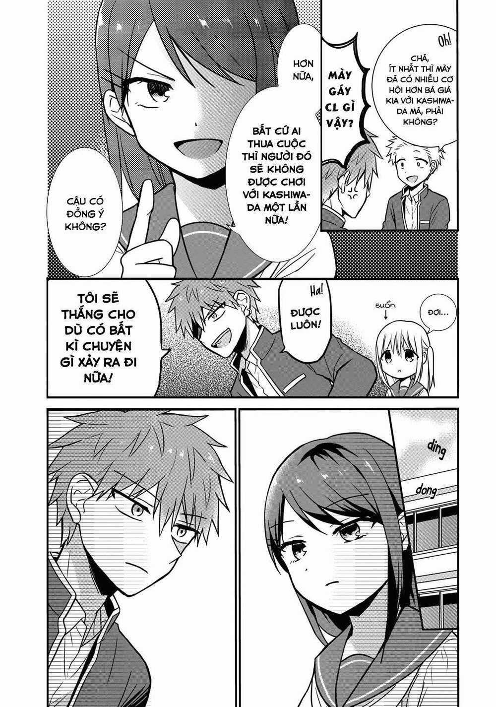 Kao Ni Denai Kashiwada-San To Kao Ni Deru Oota-Kun Chapter 10 trang 1