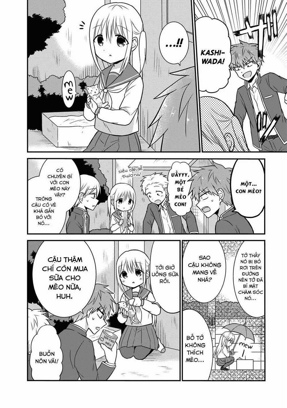 Kao Ni Denai Kashiwada-San To Kao Ni Deru Oota-Kun Chapter 13 trang 1