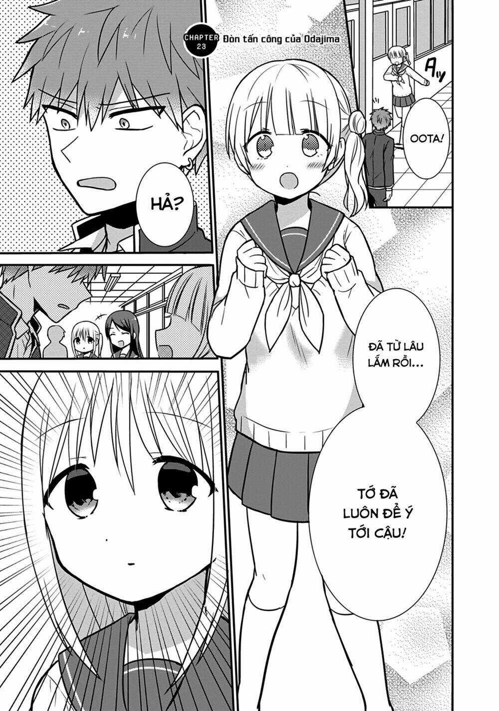 Kao Ni Denai Kashiwada-San To Kao Ni Deru Oota-Kun Chapter 23 trang 1