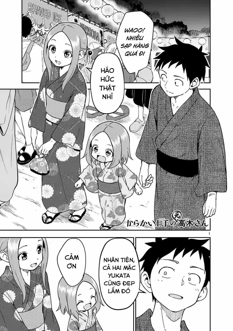 Karakai Jouzu no (Moto) Takagi-san Chapter 295 trang 1