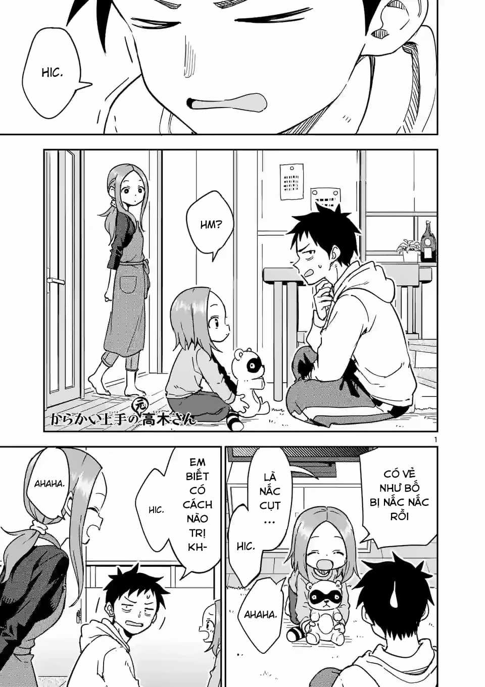 Karakai Jouzu no (Moto) Takagi-san Chapter 298 trang 1