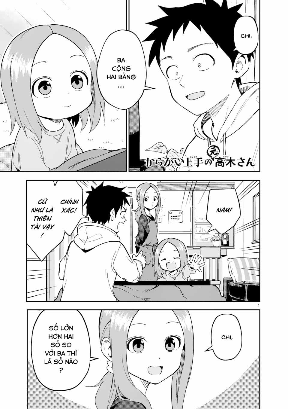 Karakai Jouzu no (Moto) Takagi-san Chapter 305 trang 1