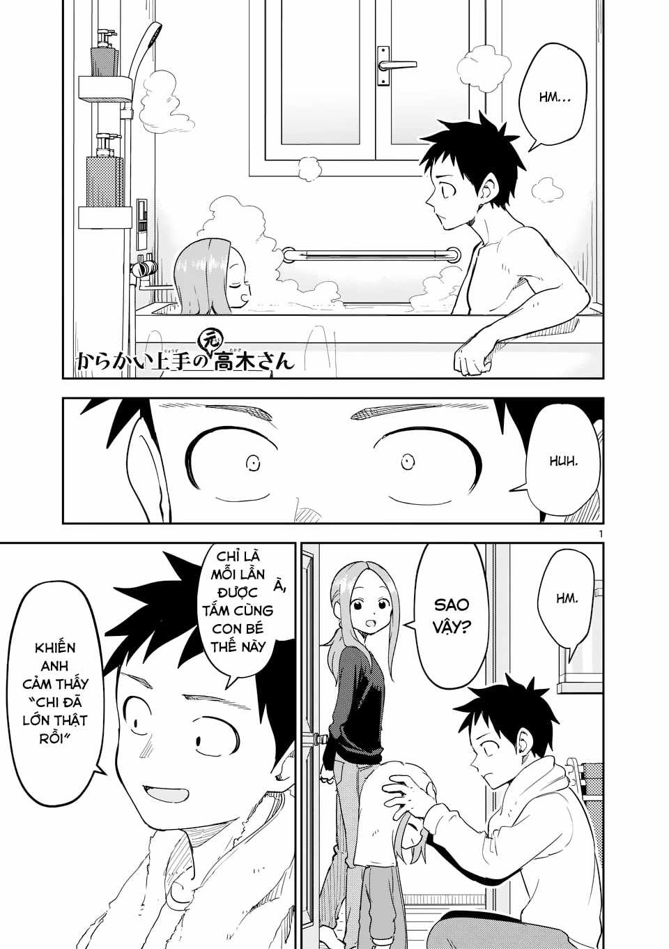 Karakai Jouzu no (Moto) Takagi-san Chapter 306 trang 1