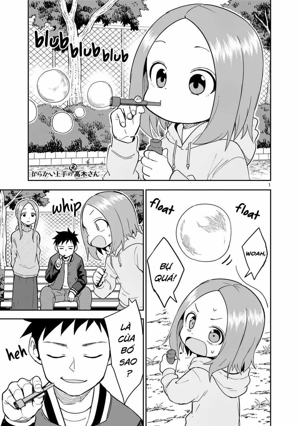 Karakai Jouzu no (Moto) Takagi-san Chapter 307 trang 1