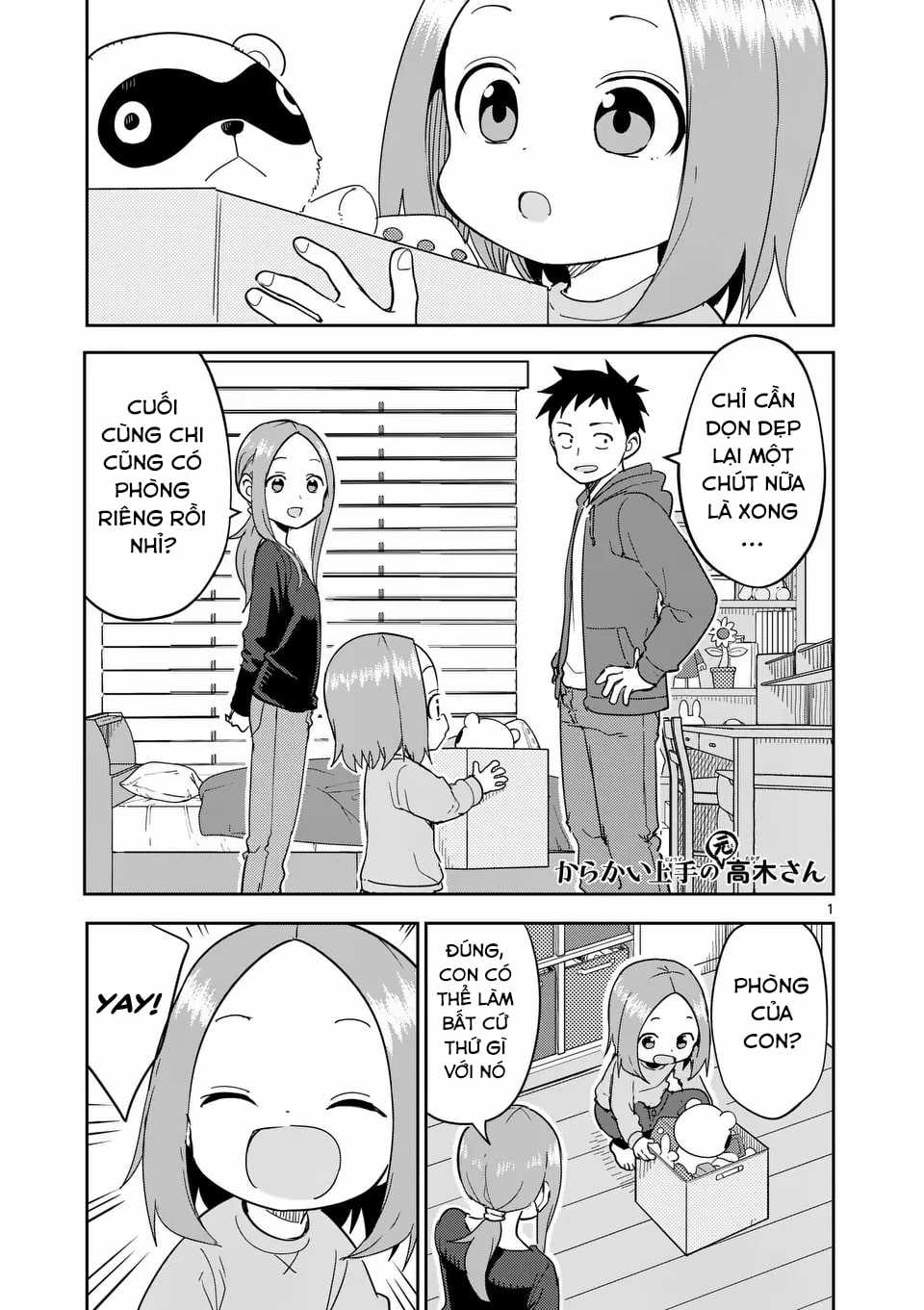 Karakai Jouzu no (Moto) Takagi-san Chapter 308 trang 1