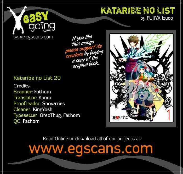 Kataribe No Risuto Chapter 20 trang 0