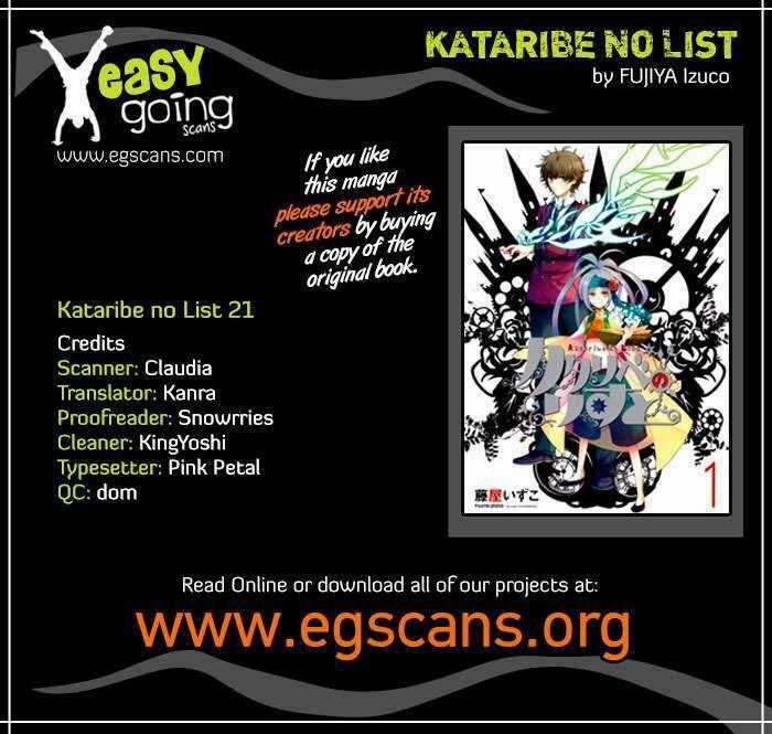 Kataribe No Risuto Chapter 21 trang 0