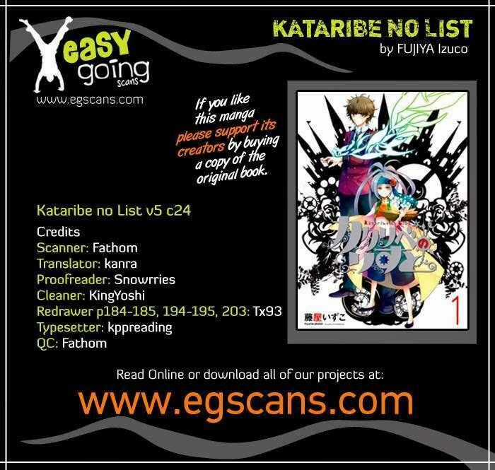 Kataribe No Risuto Chapter 24 trang 0