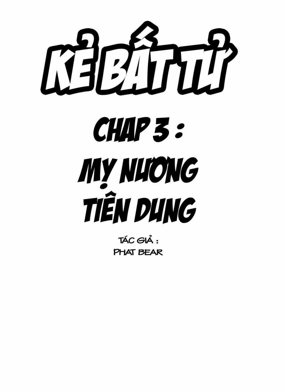 Kẻ bất Tử Chapter 3 trang 0